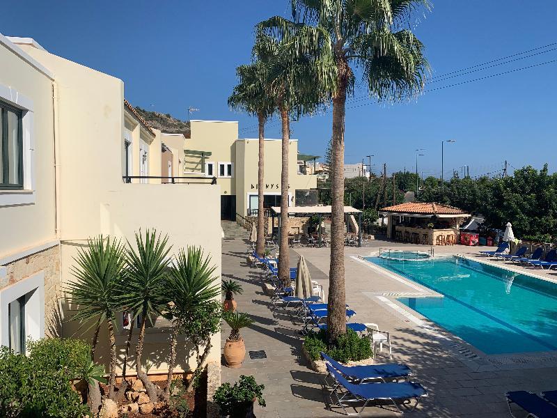 Dionysos Apartments Stalida Esterno foto